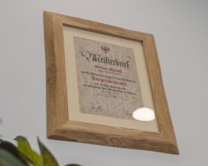 Meisterbrief für das Handwerk Hörgeräteakustik von Stefan Marchl